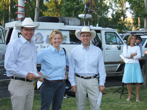 Taylor Brown and his  Northern Ag Network team members like Kristi Pettis and Russell Nemetz, have covered Montana’s issues since 1979! 